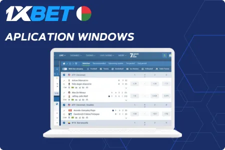 installation pour Windows 1xBet